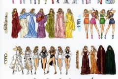 A Glimpse at the Scanned Costume Sketches from ‘The Eras Tour Book